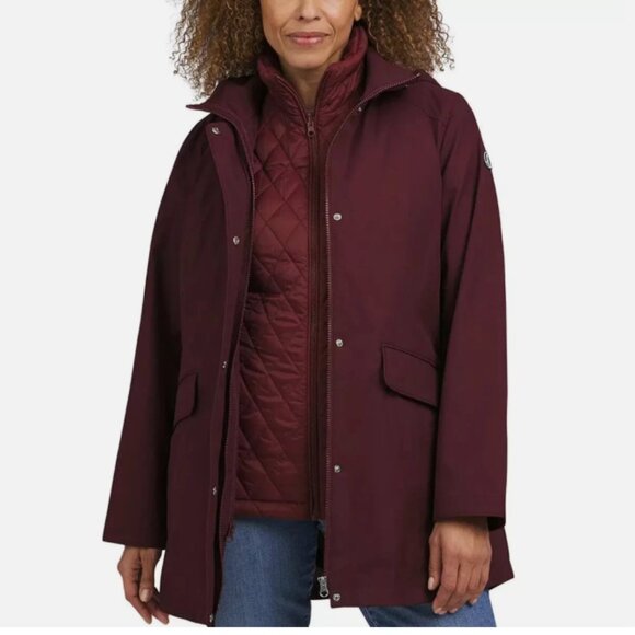 Lands' End Jackets & Blazers - Lands' End Ladies' 3-in-1 Systems Jacket Size L